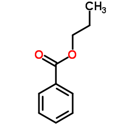 Propyl benzoate structure