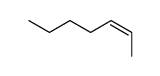 (2E)-2-Heptene Structure