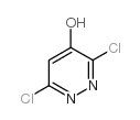 4-羟基-3,6-二氯哒嗪结构式