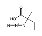 2-azido-2-methylbutanoic acid Structure