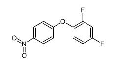 2,4-difluoro-1-(4-nitrophenoxy)benzene结构式