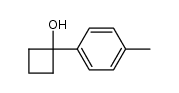 1-(p-tolyl)cyclobutanol结构式