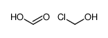 chloromethanol,formic acid Structure