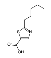 2-Pentylthiazole-5-carboxylic acid Structure