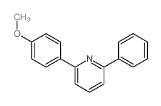 2-(4-methoxyphenyl)-6-phenyl-pyridine Structure