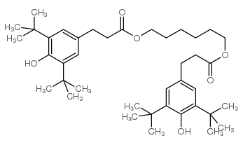 Hexamethylene bis[3-(3,5-di-tert-butyl-4-hydroxyphenyl)propionate] picture