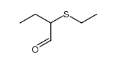 2-ethylsulfanyl-butyraldehyde结构式