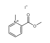 1-methyl-2-methoxycarbonylpiridinium iodide结构式