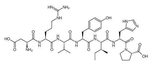 Ile5-angiotensin II (1-7) Structure