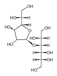 O3-β-D-galactofuranosyl-D-mannitol Structure