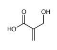 2-(Hydroxymethyl)acrylic acid Structure