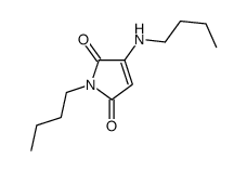 1-Butyl-3-(butylamino)-1H-pyrrole-2,5-dione结构式