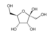Beta-D-呋喃阿洛酮糖结构式