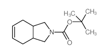 cis-tert-Butyl 3a,4,7,7a-tetrahydro-1H-isoindole-2(3H)-carboxylate Structure