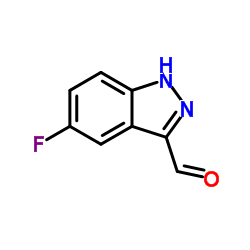 5-Fluoro-1H-indazole-3-carbaldehyde Structure