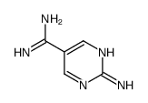 2-aminopyrimidine-5-carboximidamide Structure