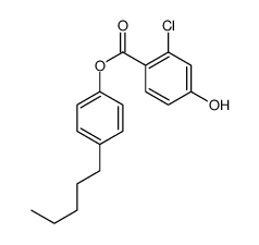 2-Chloro-4-hydroxybenzoic acid 4-pentylphenyl ester picture