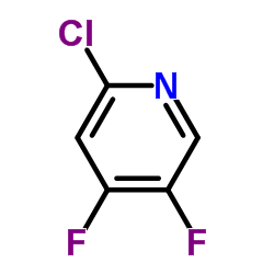 2-氯-4,5-二氟吡啶结构式