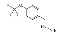 4-TRIFLUOROMETHOXY-BENZYL-HYDRAZINE structure
