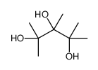 2,3,4-trimethylpentane-2,3,4-triol Structure