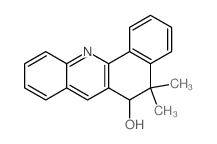 5,5-Dimethyl-6H-benzo[c]acridin-6-ol Structure