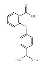 2-羧基-4’-异丙基二苯硫醚结构式