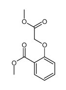 methyl 2-(2-methoxy-2-oxoethoxy)benzoate Structure