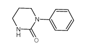 1-PHENYL-TETRAHYDRO-2(1H)-PYRIMIDINONE Structure