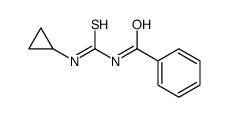 N-(cyclopropylcarbamothioyl)benzamide Structure