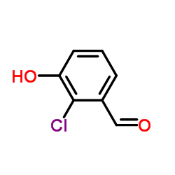 2-Chloro-3-hydroxybenzaldehyde structure