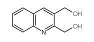 2,3-喹啉二甲醇结构式