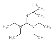 2-叔丁基-1,1,3,3-四乙基胍结构式