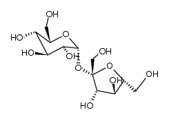 α-D-Glucopyranosyl-β-D-fructofuranosid结构式