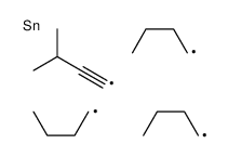 tributyl(3-methylbut-1-ynyl)stannane结构式