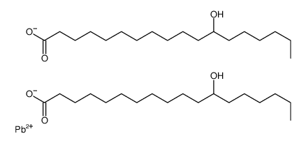 lead bis(12-hydroxystearate) structure