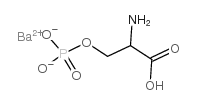 dl-o-phosphoserine, barium salt结构式