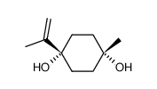 cis-8-p-Menthen-1,4-diol结构式