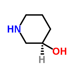 (R)-哌啶-3-醇结构式