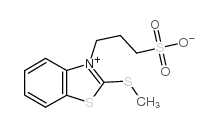 2-甲基硫代-3-硫丙基苯并噻唑甜菜碱结构式