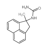Urea,N-(1,2-dihydro-1-methyl-1-acenaphthylenyl)-结构式