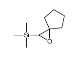 Silane, trimethyl-1-oxaspiro[2.4]hept-2-yl- (9CI) structure