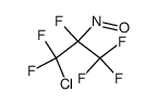 1-chlorohexafluoro-2-nitrosopropane Structure