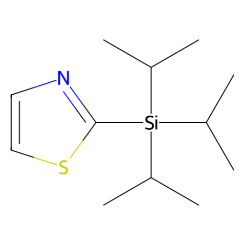 2-(三异丙基硅基)噻唑结构式