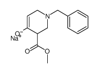 sodium methyl 1-benzyl-1,2,3,6-tetrahydro-4-oxidonicotinate structure
