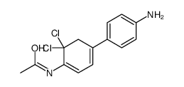 3,3-dichloro-N-acetylbenzidine Structure