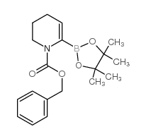 1-Cbz-6-(4,4,5,5-四甲基-[1,3,2]二噁硼烷-2-基)-1,2,3,4-四氢吡啶结构式