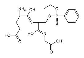 S-(O-ethyl phenylphosphonothionyl)glutathione结构式