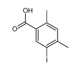 5-碘-2,4-二甲基苯甲酸结构式