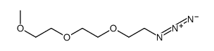 m-PEG3-azide结构式