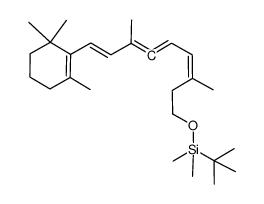 10,14-retro-retinyl tert-butyldimethylsilyl ether结构式